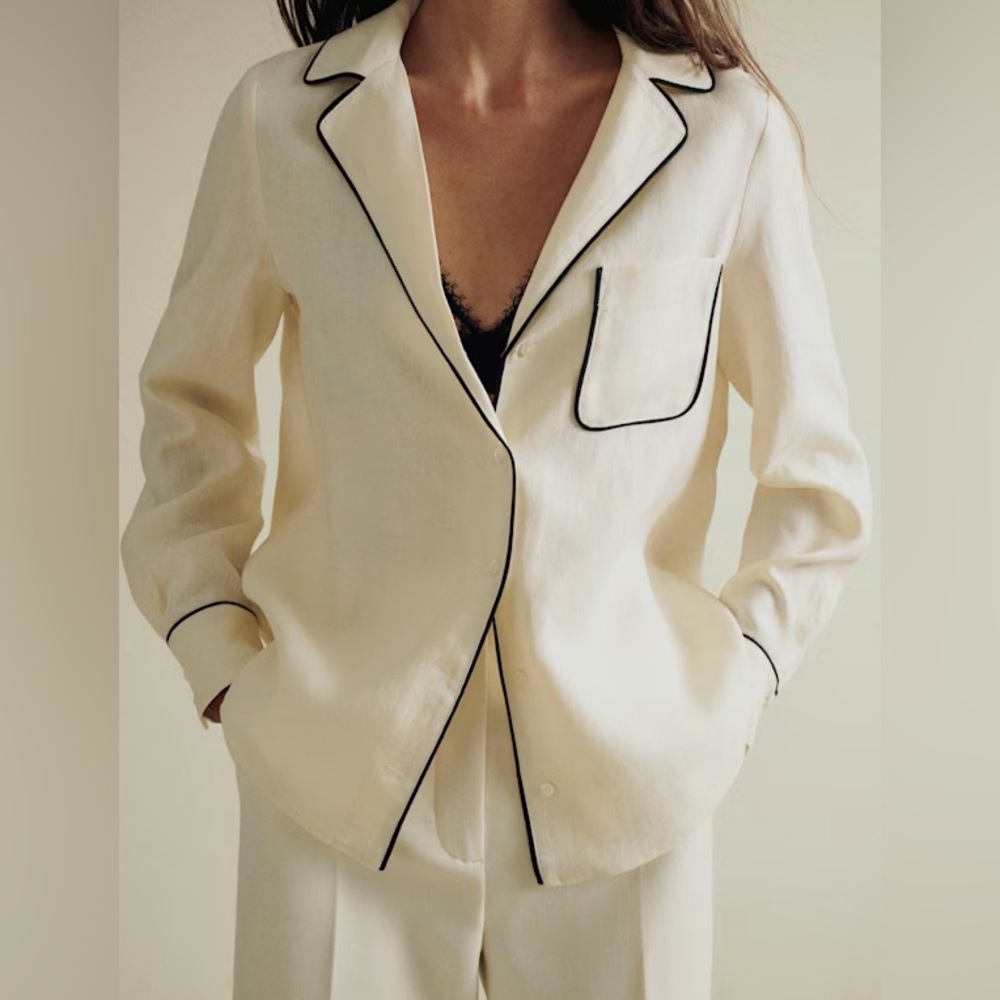 Sezane linen top